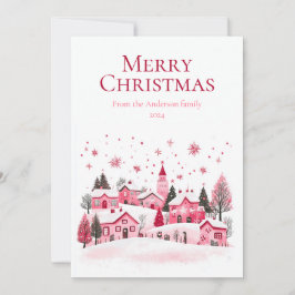 Feliz Cartão de Saudação de Natal