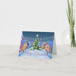 Feliz Cartão de Saudação de Natal