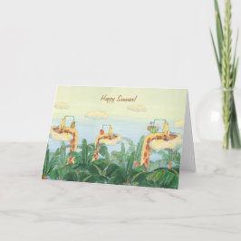 Feliz Cartão de Saudação dos Amigos do Graffe de V