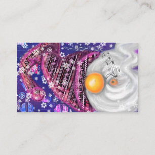 Feliz Cartão de visita de Natal Gnomo