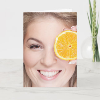 Feliz cartão sarcástico de aniversário atrasado