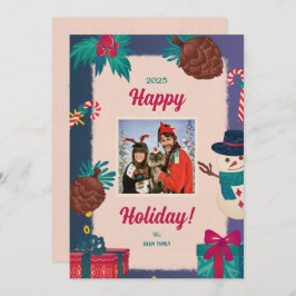 Feliz Cartões de natal de fotos de Natal