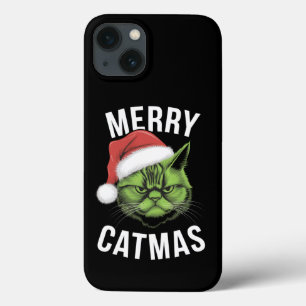 Feliz Catmas Engraçado Gato Adora Natal
