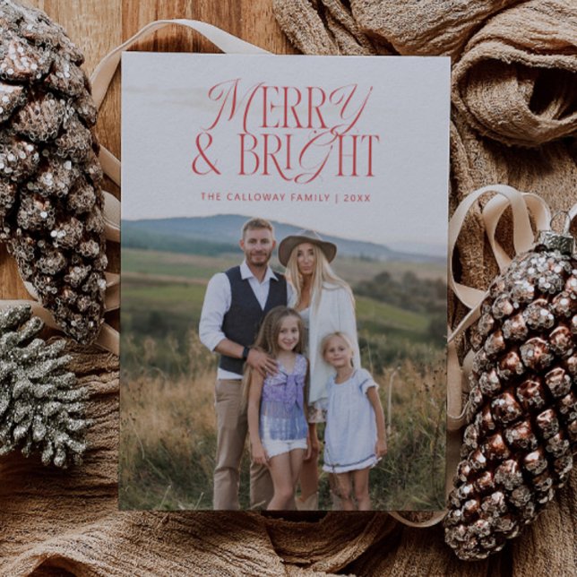 Feliz Clássica e Cartão de Férias Brilhante (Criador carregado)