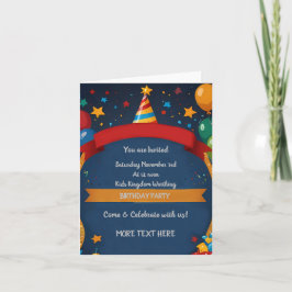 Feliz Convite de Aniversário