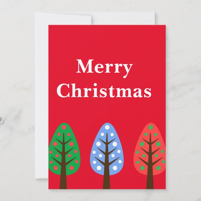 Feliz Convite de Natal (Frente)