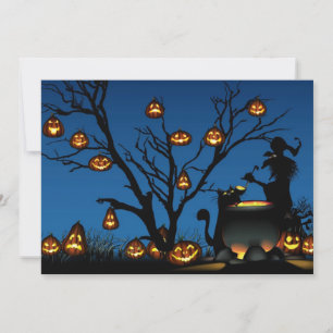 Feliz convite para o Halloween