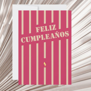 Feliz cumpleaños spanish aniversariante