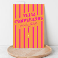 Feliz cumpleaños spanish aniversariante