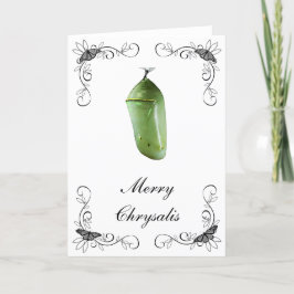 Feliz de Cartão de Natal Chrysalis