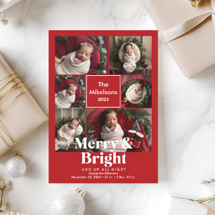 Feliz de Colagem de Fotos e Anúncio de Bright Birt