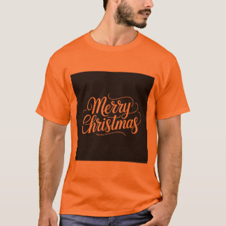 Feliz design de Natal para a camisa