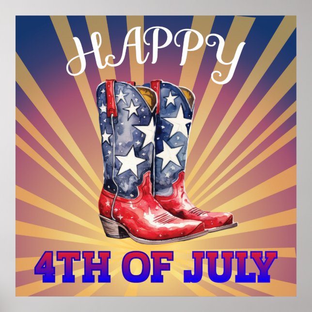 Feliz dia 4 de julho de Poster (Frente)