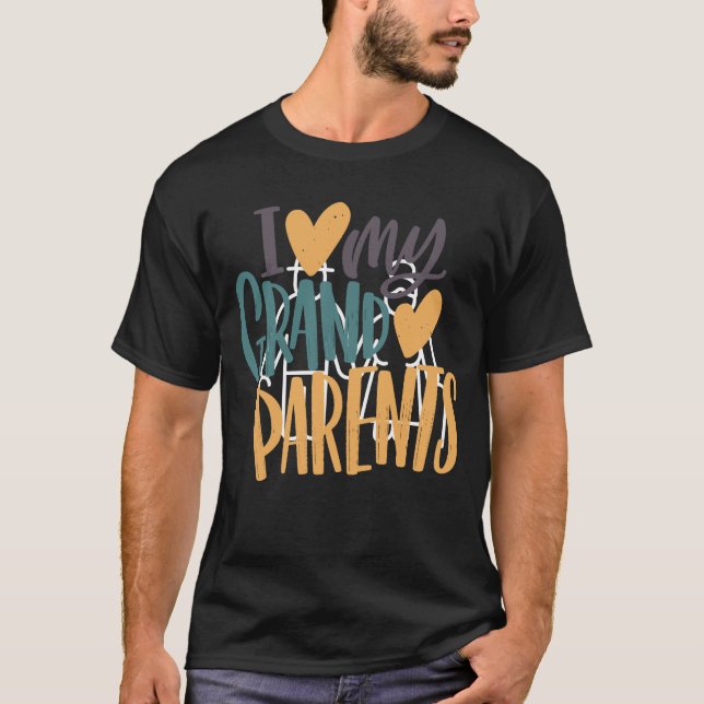 Feliz dia avô Clássico T-Shirt (Frente)