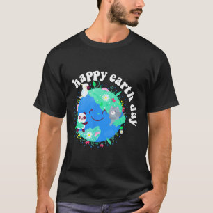 Feliz Dia da Terra Camisa Terra Cura com Terra Flo