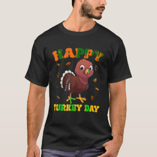 Feliz Dia Da Turquia Camisa Bonita Peregrinação Do