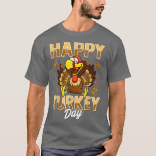 Feliz Dia da Turquia Camisa Dia de Ação de Graças