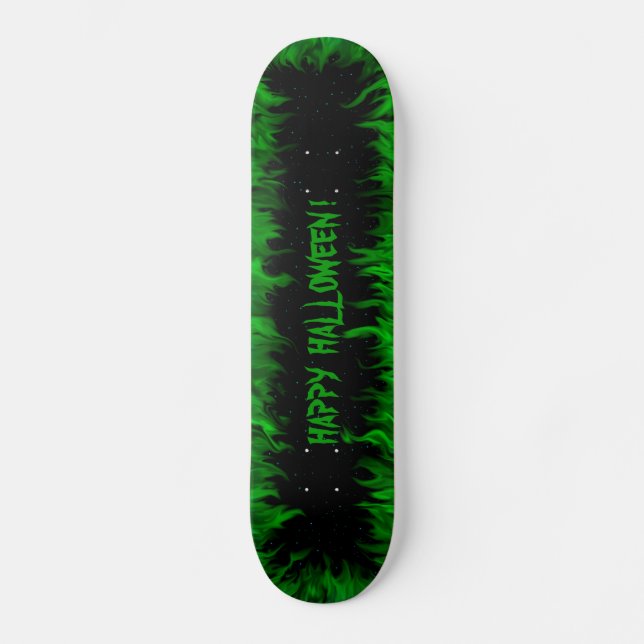 Feliz Dia das Bruxas! skate (Frente)