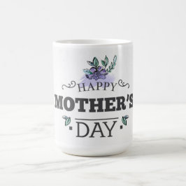 Feliz Dia das Mães Caneca de Café