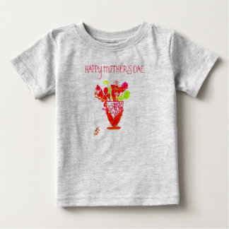Feliz dia das mães/ flores'navase Camiseta