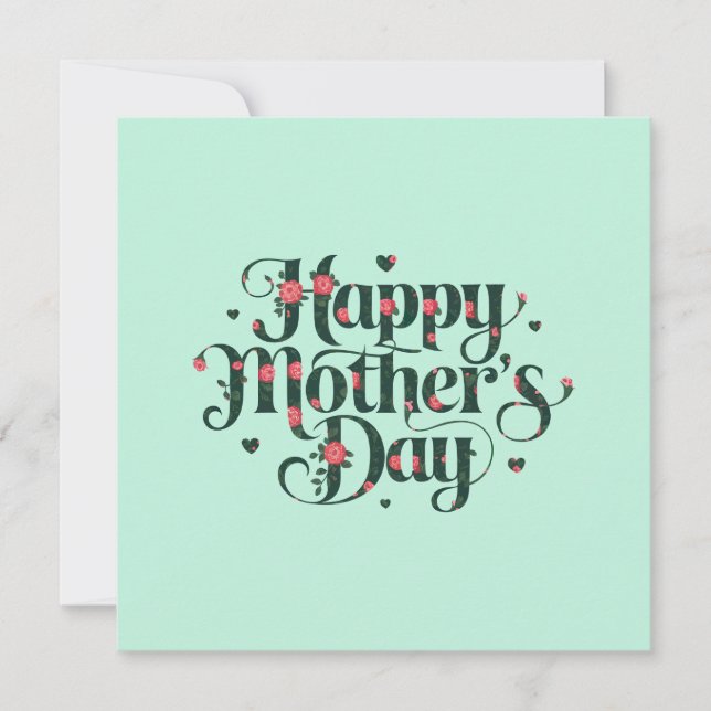 Feliz dia de as mães (Frente)