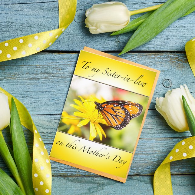 Feliz Dia de as mães Ao Meu Cartão De Cunhado (Criador carregado)