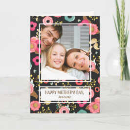 Feliz Dia de as mães. Cartão com fotos Personaliza