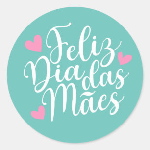 Feliz Dia de as mães Dia Das Mães  Adesivo