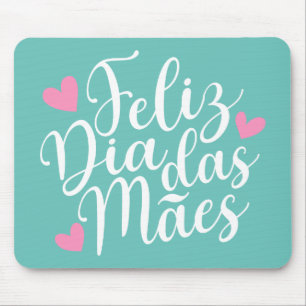 Feliz Dia de as mães Dia Das Mães Mousepad