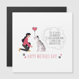 Feliz dia de as mães Personalizado de Melhor Cão