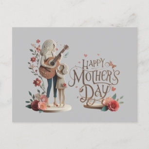 Feliz dia de as mães Saudação Cartões postais