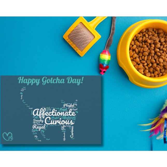 Feliz Dia de Captura Cartão de Gato de Estimação  (Criador carregado)