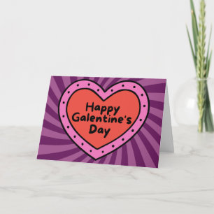 Feliz Dia de Galentine Cartão de Namorado Platônic