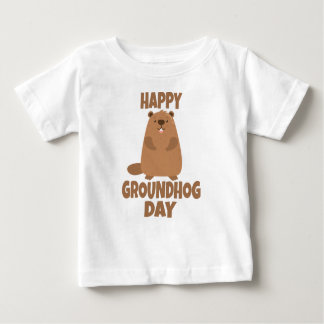 Feliz dia de Groundhog Clássico T-Shirt