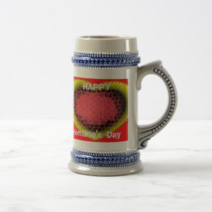 Feliz dia de os namorados CANECA DE CERVEJA Mug!!!