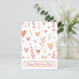 Feliz dia de os namorados! Cartão de dia de os nam