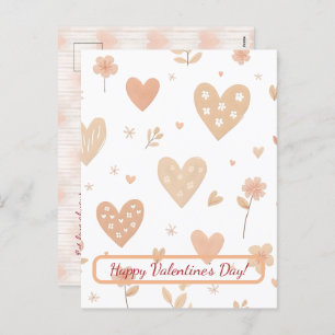 Feliz dia de os namorados! Cartão de dia de os nam