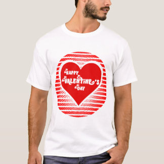 Feliz dia de os namorados de amor de T-Shirt 2025