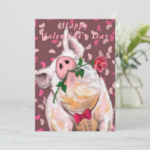 feliz dia de os namorados - Gentleman Pig - Engra