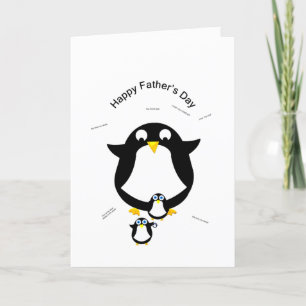 Feliz Dia de os pais - cartão