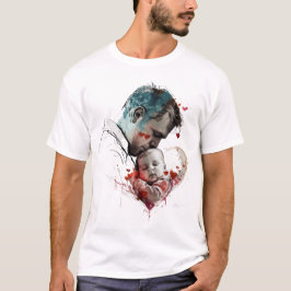 Feliz dia de os pais de camiseta uk