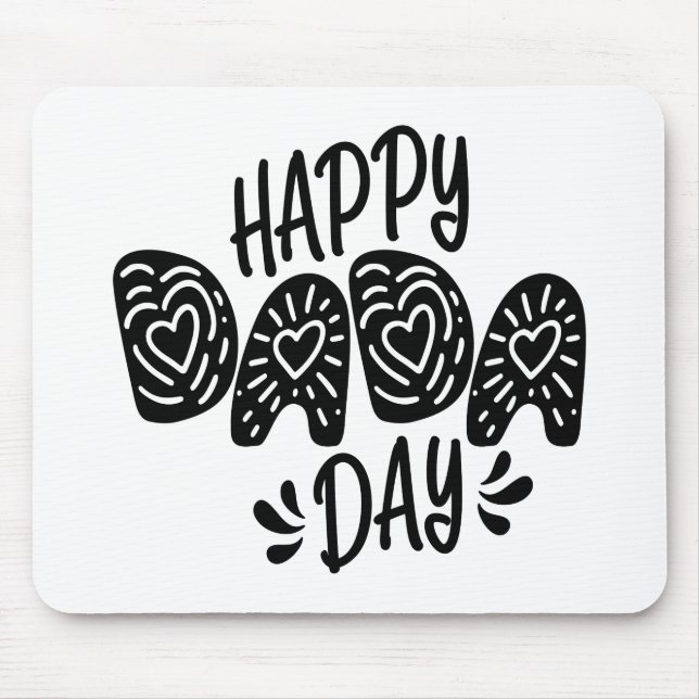 Feliz Dia de os pais Feliz do Dia Dada | Mouse Pad (Frente)