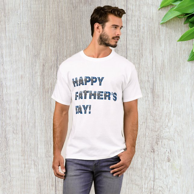 Feliz Dia de os pais Mens T-Shirt (Criador carregado)