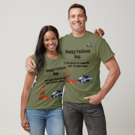 Feliz Dia de os pais - Na camisa do fogo.