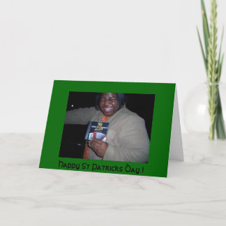 Feliz Dia de São Patrício - cartão engraçado
