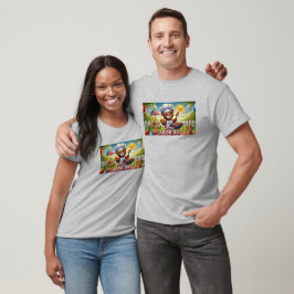 Feliz Dia do Trabalho, T-Shirt Adultos