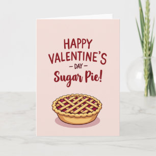 Feliz Dia dos Namorados Cartão Sugar Pie