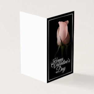 Feliz Dia dos Namorados com rosa rosa