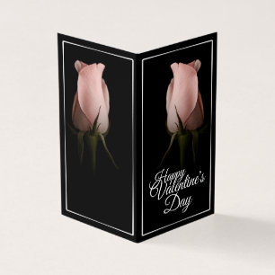 Feliz Dia dos Namorados com rosa rosa