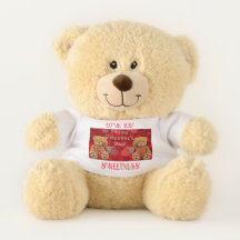 Feliz Dia dos Namorados Urso de Pelúcia Coração Am